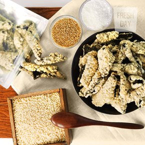 바삭고소한 고창 울어매 수제 찹쌀 김부각 전통 튀각 2봉×70g
