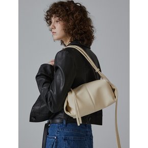 PEANUT BAG COW LEATHER IVORY 피넛백 소가죽 아이보리