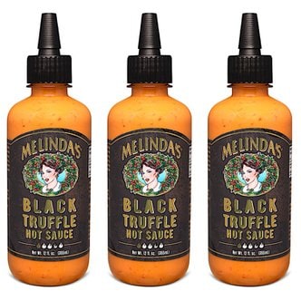  메린다 블랙 트러플 핫 소스 Melinda Black Truffle Hot Sauce 12oz 3개