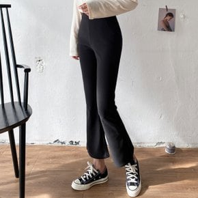 제이지컴퍼니 여성 쫀쫀 편해요 스판 부츠컷 밴딩 팬츠