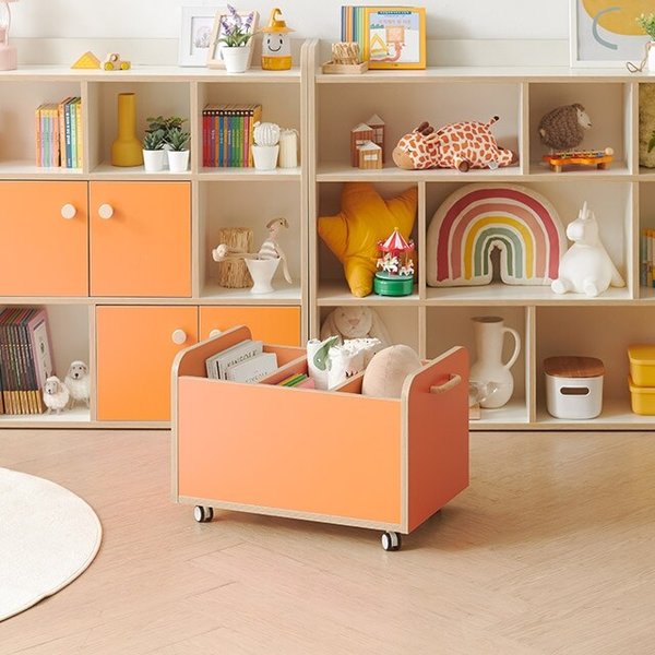 이동식 책장 트레이 책꽂이 선반장 P0000MGT (착불)