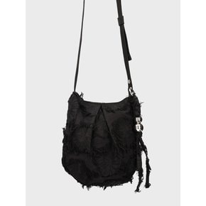 BUDDY BAG FEATHER BLACK 버디백 페더 블랙