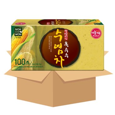 녹차원 옥수수수염차 100티백 1BOX (12입수)