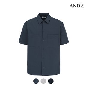 시어서커 캐주얼 반팔 셔츠_BZD2WC1153