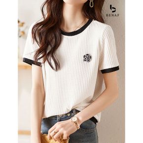 로아즈 와플 티셔츠 BI2ST006_P364152463