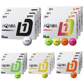 5761041 HONMA GOLF 혼마 골프 D1 공 3 다스 세트 36 공 2024 신제품 2 개  TA3468844