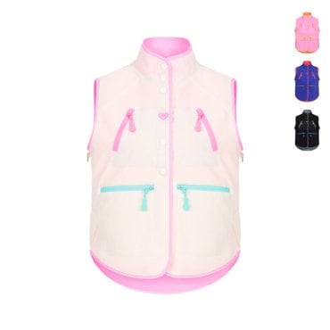 오드비 쏘 머치 펀 플러피 플리스 베스트 아이보리 Ivory So Much Fun Fluffy Fleece Vest