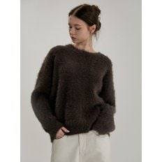 Angora Fur Knit Sweater_4color