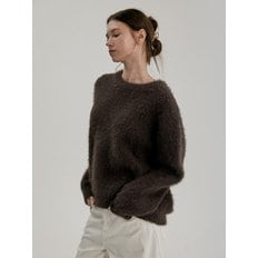 Angora Fur Knit Sweater_4color