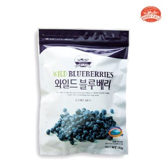 베리필드 냉동 와일드 블루베리 캐나다산 1kg