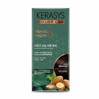  케라시스 아르간 오일 크림 염색약 120g 다크브라운 (WB64A42)