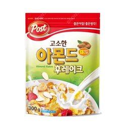 포스트 아몬드 후레이크 300g 고소한아몬드 씨리얼 캘로그