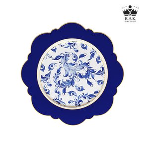 rak 락포슬린 rakporcelain 라벤더 스캘럽 플레이트 33CM