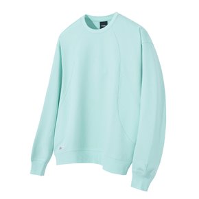 Rip Contrast Point Sweatshirt (Ice) [LSRSCTM110M]