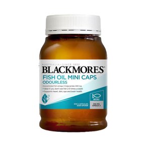 호주 블랙모어스 냄새없는 피쉬오일 Blackmores fish oil odourless 400 미니캡슐