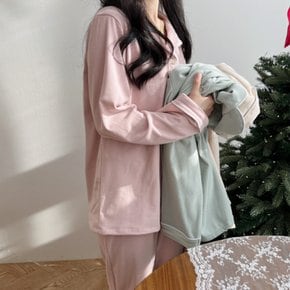 / 쫀쫀 도톰 소재 럽미 기모 수면 잠옷 파자마