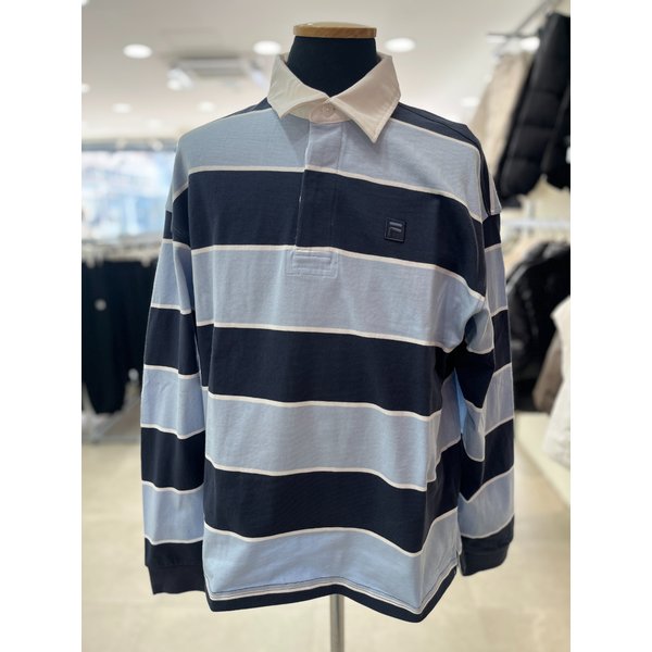 [여주점] FS2TLH1101X DNA 스트라이프 럭비 긴팔티 남여공용 카라티