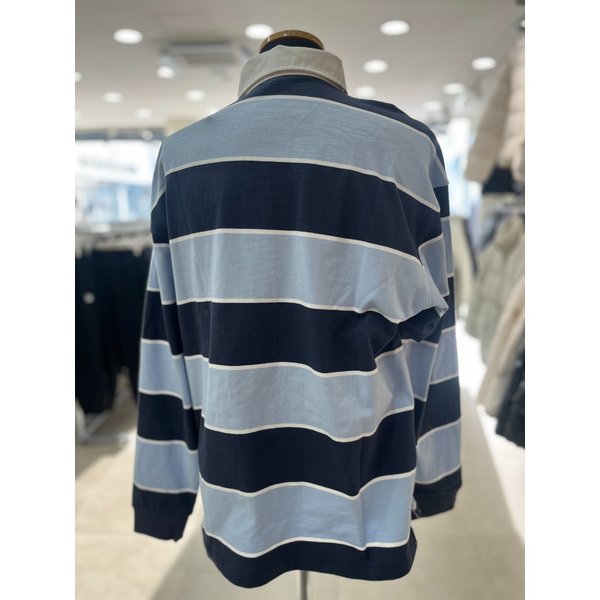 [여주점] FS2TLH1101X DNA 스트라이프 럭비 긴팔티 남여공용 카라티