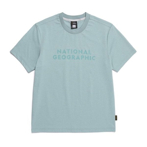 [부산점] N252UTS220 036 내셔널지오그래픽 그레이페롯 빅로고 그래픽 베이직핏 반팔 티셔츠
