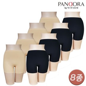 [무료배송]비비안 PANDORA 007 여성 누디 사각팬티 8종 90~105