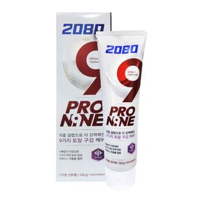 2080 프로나인 스트롱민트 치약 120g 3개입