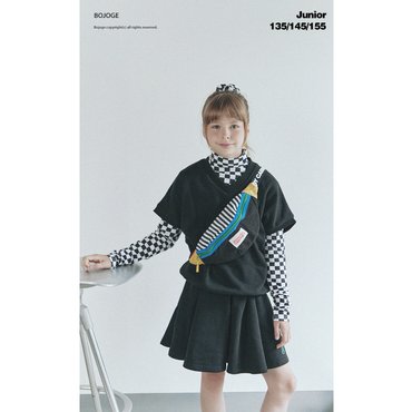 로아앤제인 캐치 베스트 BO22FVT02BK