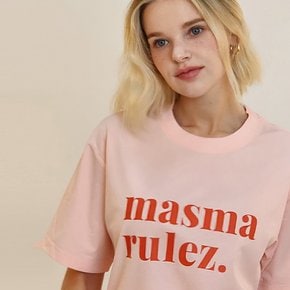 MSMRZ cool cotton T-shirt_Baby Pink