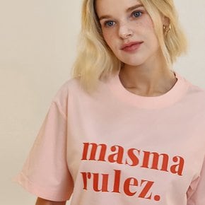 MSMRZ cool cotton T-shirt_Baby Pink