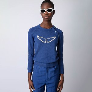 쟈딕앤볼테르 스웨터 Regliss Wings Sweater ZE4SFCTKN006Z84