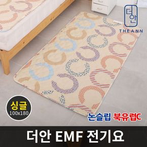 더안 EMF 논슬립 전기 요 북유럽C 싱글 100x180cm 매트[29270675]