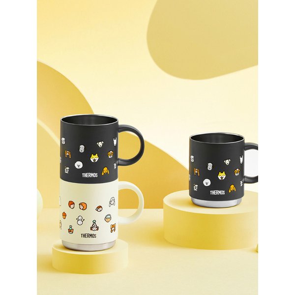 제로퍼제로 보온보냉 스태킹 머그컵 JDS-350KC (350ml)