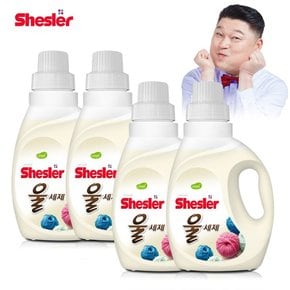 강호동의 쉬슬러 액상 세제 울전용 650ml 4개