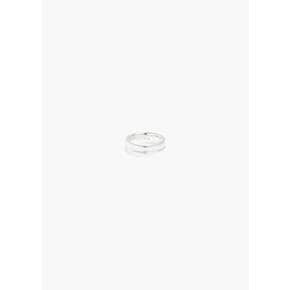 올블루스 26PF Line Ring (Narrow), Polished Silver
