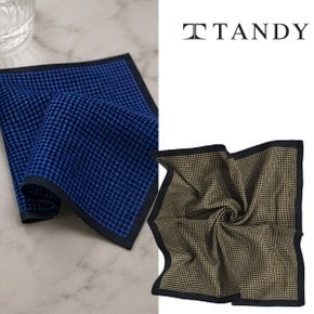 TANDY 어반체크 손수건 스카프