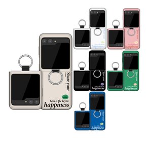 갤럭시 Z플립 5 4 3 핸드폰 케이스 정품 TRY 쉐어 고리형 카드도어 범퍼케이스