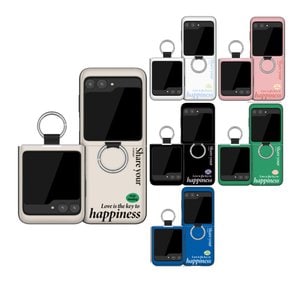  갤럭시 Z플립 5 4 3 핸드폰 케이스 정품 TRY 쉐어 고리형 카드도어 범퍼케이스