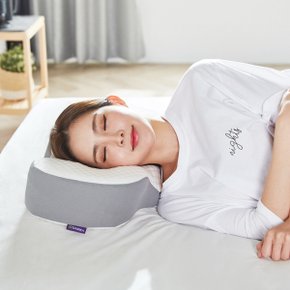 프리미엄 3D 경추 메모리폼 베개 캠핑베개 휴대용 배개 크림 언니 베게