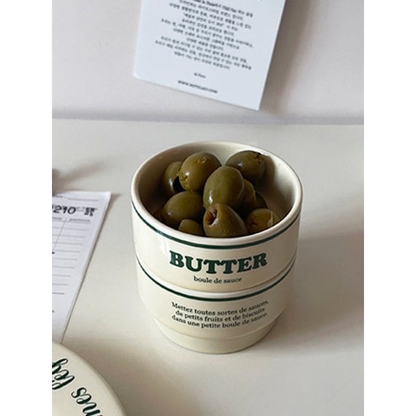 파밍스마켓 레터링 디저트볼 종지 소스볼