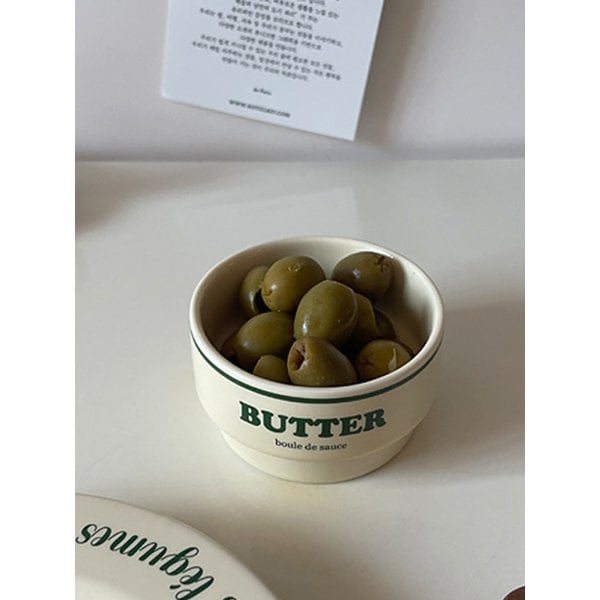 파밍스마켓 레터링 디저트볼 종지 소스볼