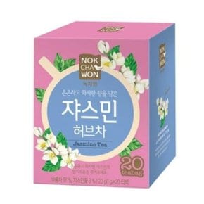 쟈스민 허브차 1.0gx20T 녹차원 (WF40F3C)