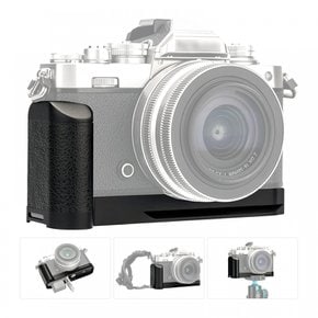 JJC Z fc-GR1 Nikon Z fc 그립 그립 Zfc용 핸드 그립 교환이 편리 바닥의 14-20의 나사 삼각