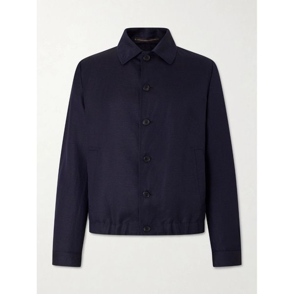 울 리넨 블렌드 봄버 재킷 46376663163019141