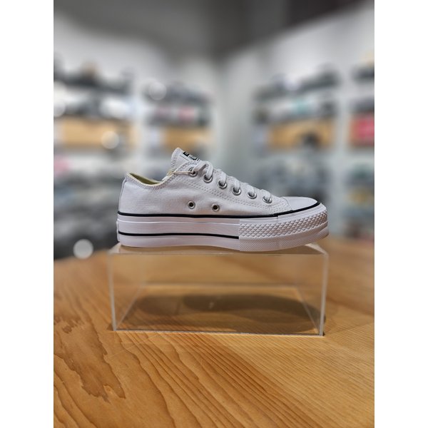 [부산점] 공용 척테일러 올스타 리프트 캔버스 화이트 로우 캔버스화  560251C