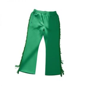 NEEDLES 니들스 Fringe Boot-Cut Track Pant - Green (OT199) (프린지 부츠컷 트랙 팬츠)