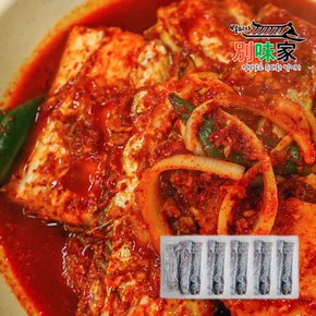 남해별미 영양가득 먹기편한 손질 국내산 토막갈치 200g x 5팩