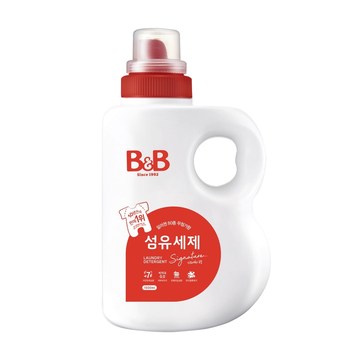 비앤비 유아 섬유세제 1500ml 용기형 1입(저자극/천연유래성분)... 이마트몰 비앤비 유아 섬유세제 1500ml 용기형 1입(저자극/천연유래성분)... 