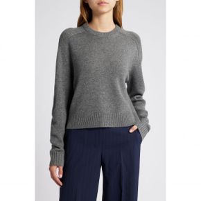 5158802 Theory Cashmere Crewneck Crop Sweater 114197513