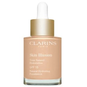 Clarins 클라랑스 스킨 일루전 내추럴 하이드레이팅 파운데이션 SPF15 30ml 108 샌드