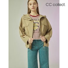 스트링 후드 점퍼 BE_C233PSJ022