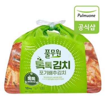 풀무원 [G][풀무원] 톡톡 포기김치 (10kg)